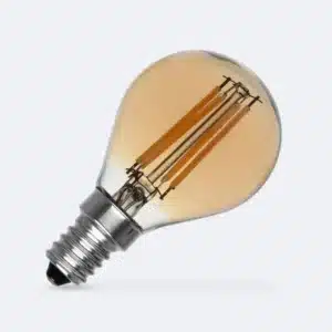 Ampoule LED Ambrée Ronde PM E14