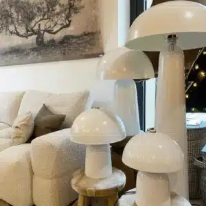 Lampe Fungi Blanche, Différente Tailles | Jolies Trouvailles