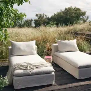 Chauffeuse outdoor maison de vacances gypset