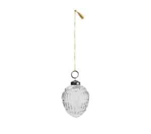 Boule de Noël Verre ovale