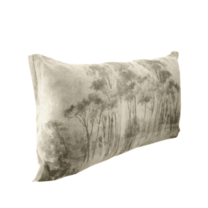 Coussin à imprimé nature