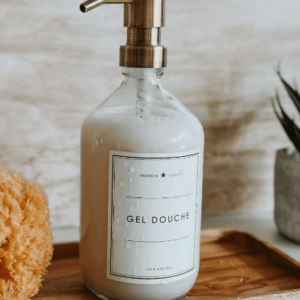 Gel douche transparent