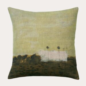 Housse de coussin Deux palmiers 50x50 _ Maison Levy