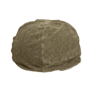 Pouf Jacquard Kaki - Maison de Vacances