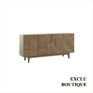 bahut en bois naturel