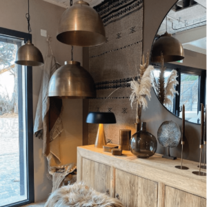lampe kylie bronze