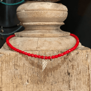 Bracelet Perles Aile, Différentes Coloris | Têtes Blondes - Rouge