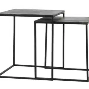 Table BANOS Gigogne, Différents Coloris | Jolies Trouvailles - Noir
