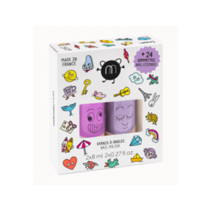 lot de deux vernis violet