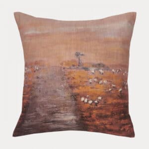Housse de coussin Champ Mouton 50x50