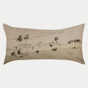Housse de coussin Remparts 44x22cm