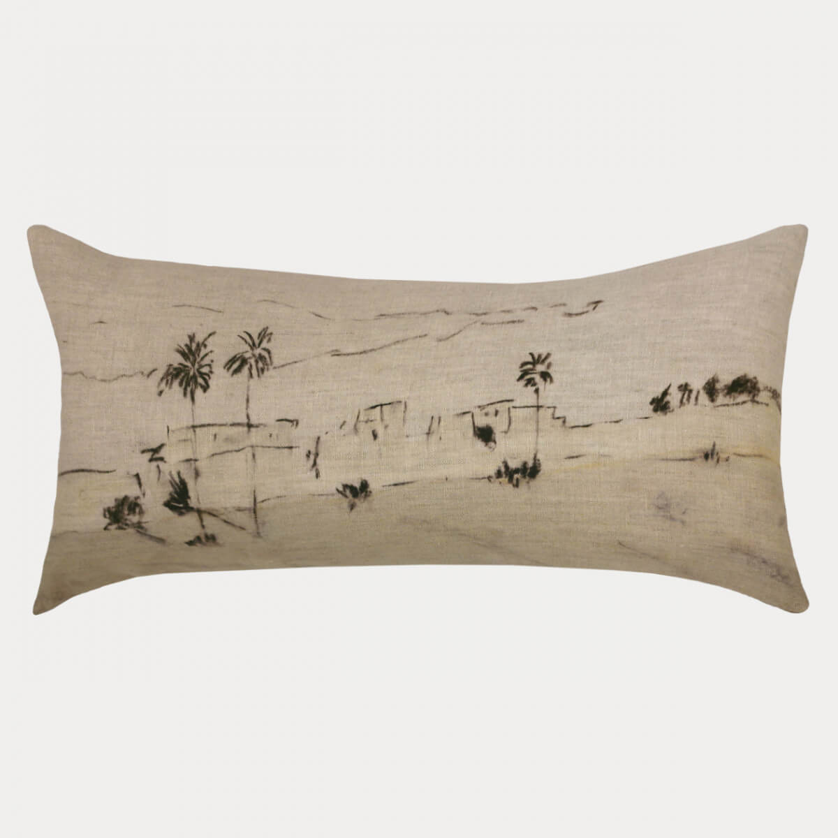Housse de coussin Remparts 44x22cm