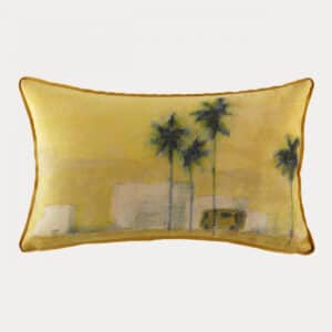 Housse de coussin Velours Camiòn verde