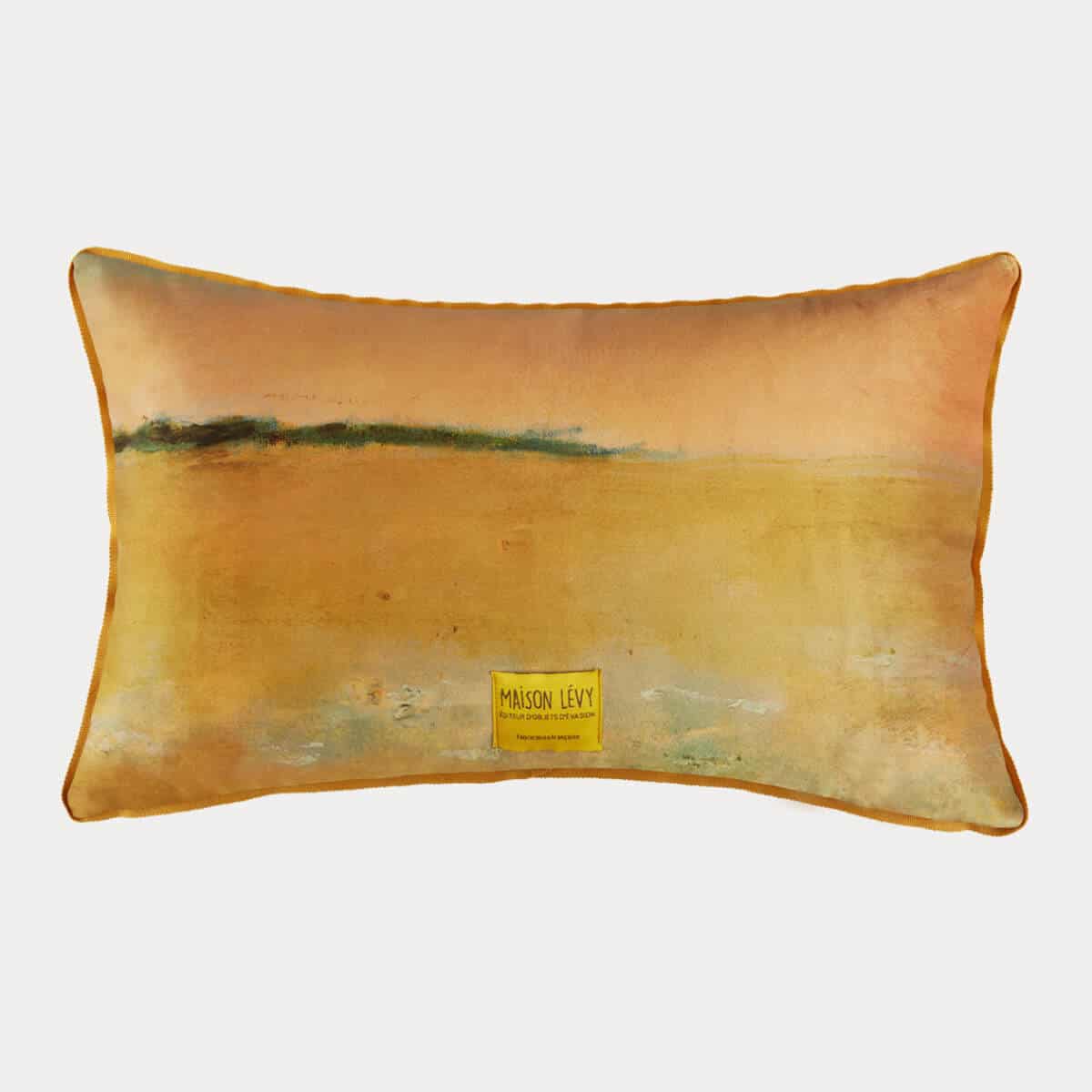 Housse de Coussin Velours Isla Lejana Verso
