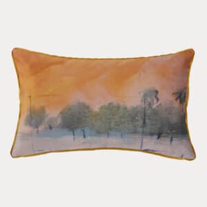 Housse de Coussin Velours Ondée