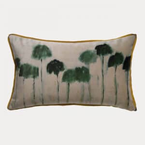 Housse de Coussin Velours Reflejos Palmier