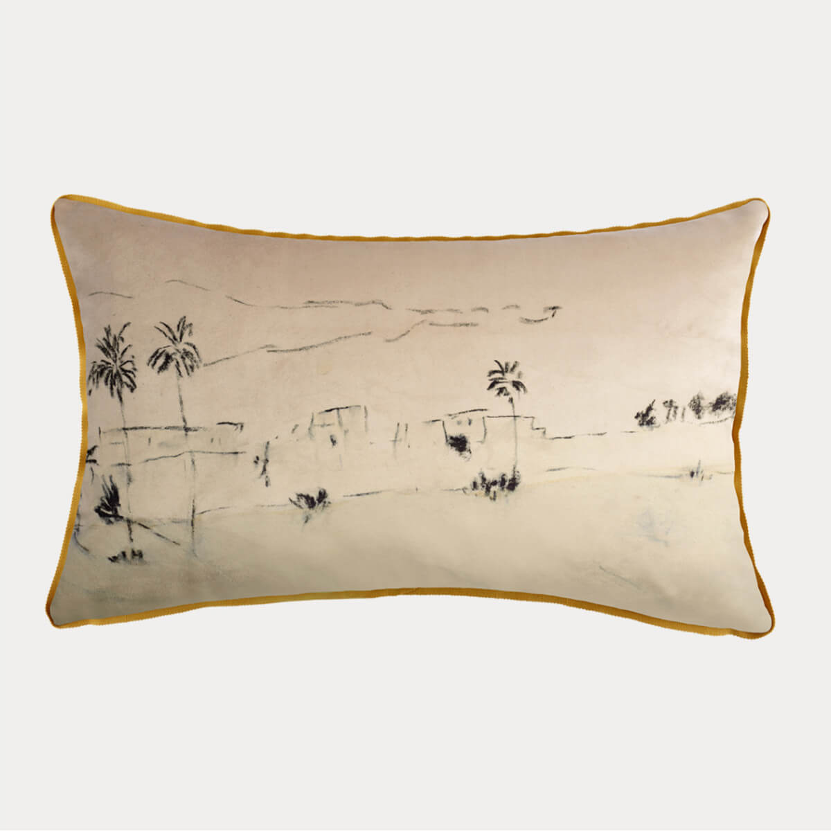 Housse de coussin Velours Remparts