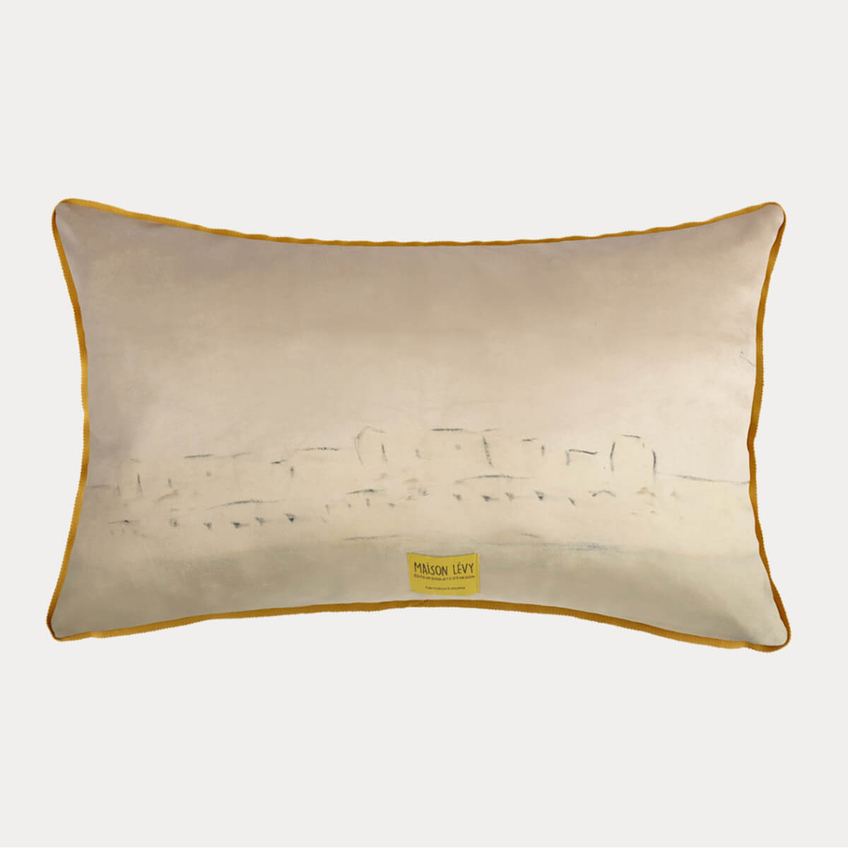 Housse de coussin Velours Remparts Verso