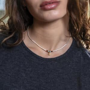 Collier Polaire Gold Vanille ambiance
