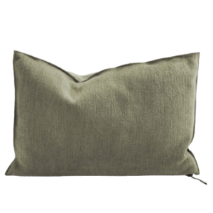 Coussin Tuftee Kaki