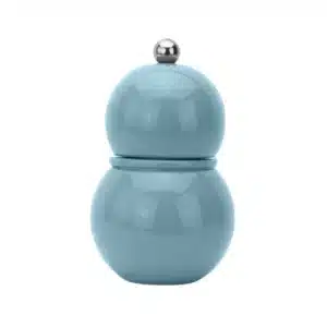 Moulin à Sel et Poivre Bobbin Bleu Chambray 12cm