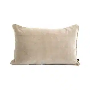 Housse de Coussin Velours NEW DELHI Craie
