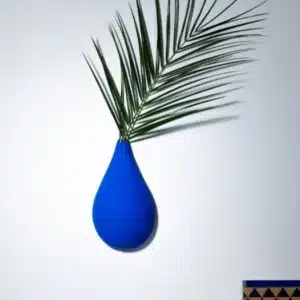 Soliflore Goutte de Terre Bleu Outremer - Monochromic