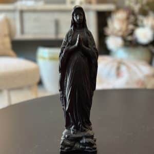 Vierge Prière Noir