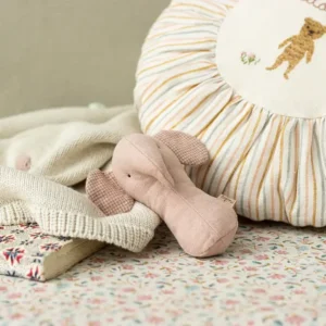 Hochet Éléphant Rose - Maileg