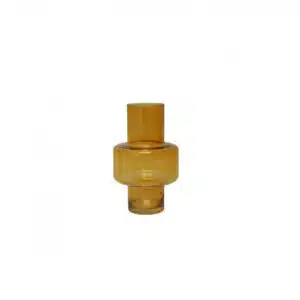 Vase Cylindre Nordique Ambre GM