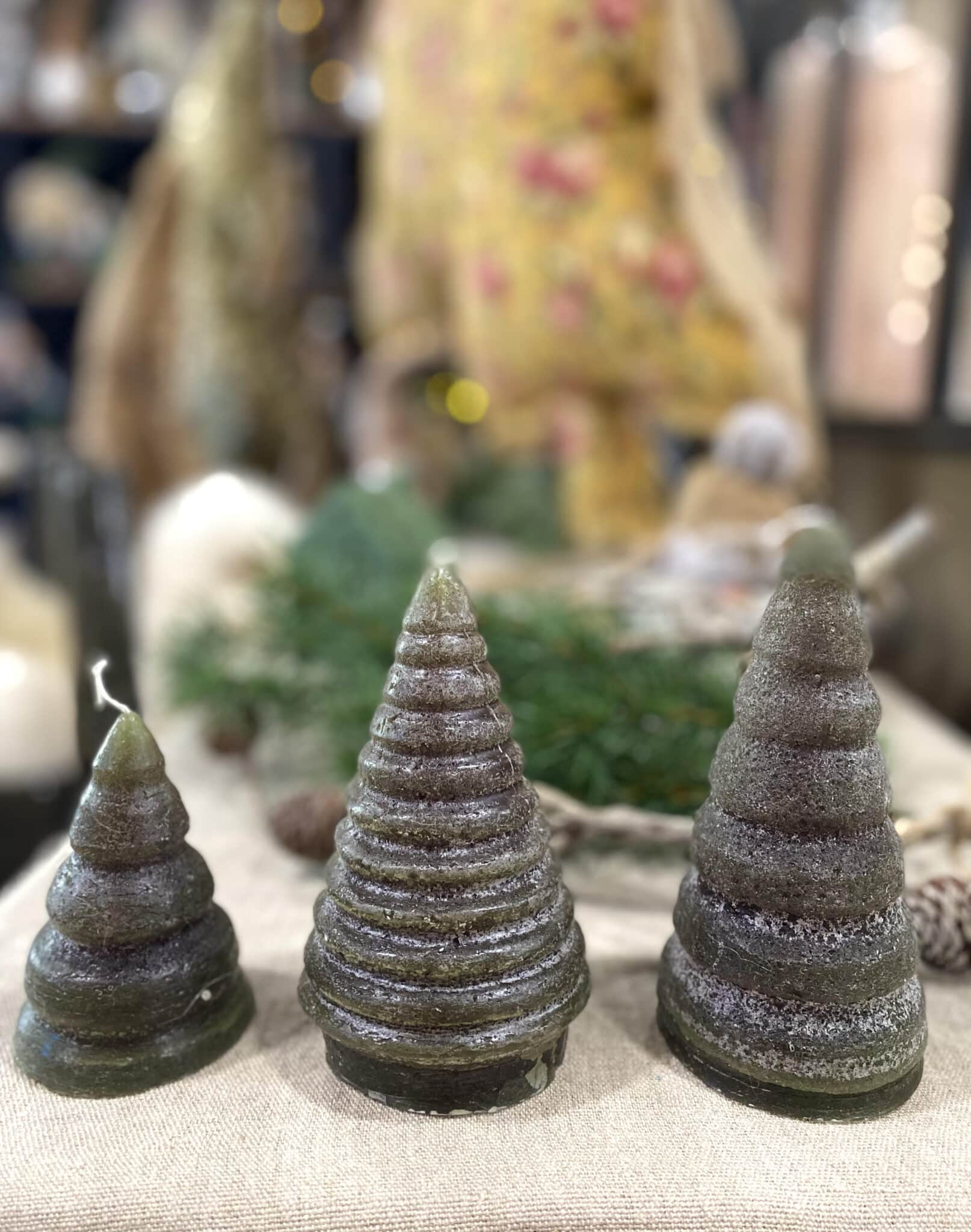 ENS CADEAU MINI BOUGIE SAPIN FRAIS 3PCS