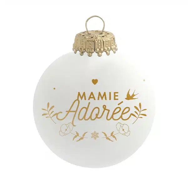 "Mamie adorée"