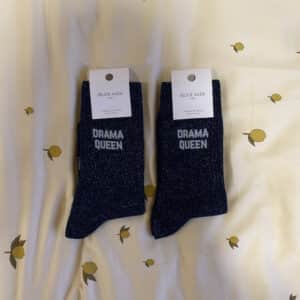Chaussettes Femme Pailletées Drama Queen