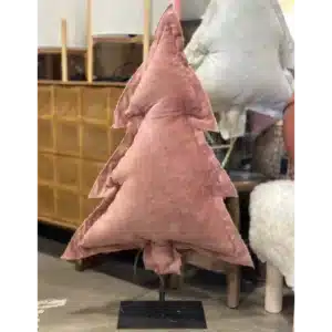 Sapin Lumineux Artisanal Rose PM - Rose Velours