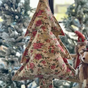 Sapin Lumineux Boutis Crème