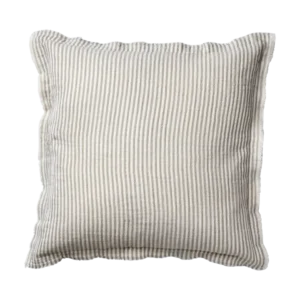housse de coussin line gris