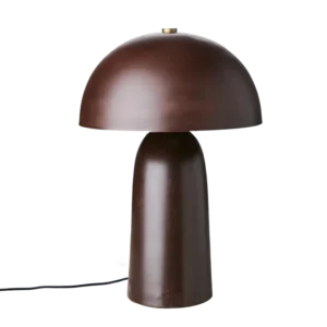 lampe fungi maron L.