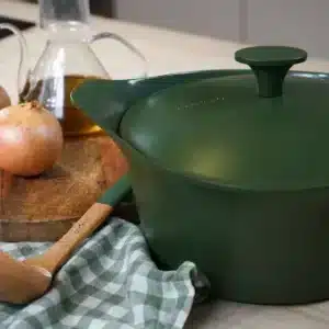 poignée métal Fougère sur cocotte