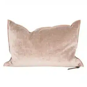 Coussin Velours Royal Blush - Maison de Vacances