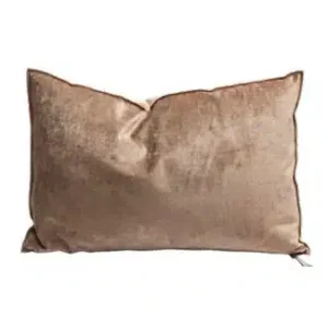 Coussin Velours Royal Terracotta - Maison de Vacances