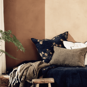 Coussin Wabi Sabi Les Roses Crème - Maison de Vacances