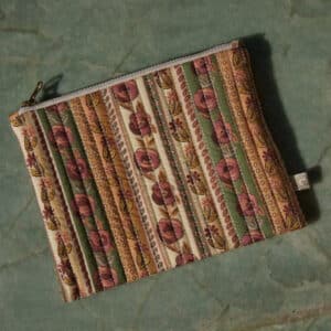 Petite Pochette Flores Olive