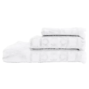 Serviettes Coton et Lin Blanc UBUD