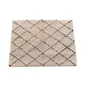 Tapis Berbère n°2 Ivoire 60x80