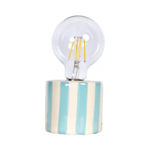lampe rayure bleu