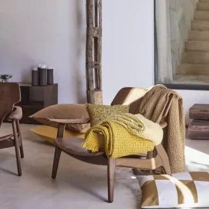 Plaid / Couvre Lit Coton TEMPO - Haomy