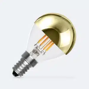 Ampoule Calotte Dorée E14