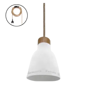 Suspension Baladeuse en Céramique Rosinette Lettres