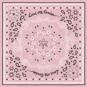 Serviettes Papier Bandana, Différents Coloris | Jolies Trouvailles - Rose Clair