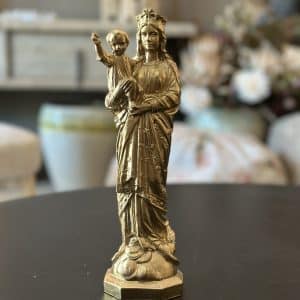 Vierge avec Enfant Or
